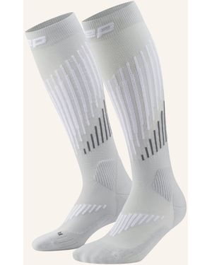 Cep Core run merino socks, tall, 3.0, men - Weiß