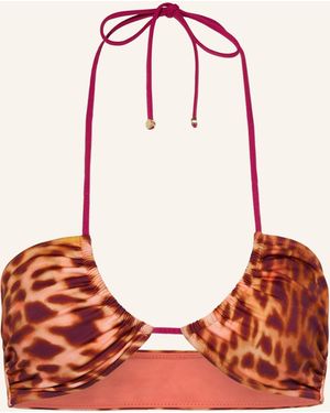 Stella McCartney Triangel-Bikini-Top - Rot