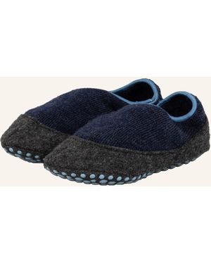 FALKE Stoppersocken COSY SLIPPER aus Merinowolle - Blau