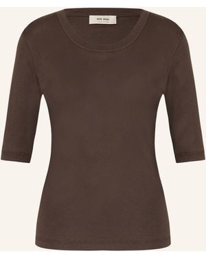 Mos Mosh Shirt MMMALI mit 3/4-Arm - Braun