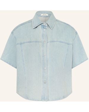 Opus Jeansbluse FERLUNA BREATH - Blau