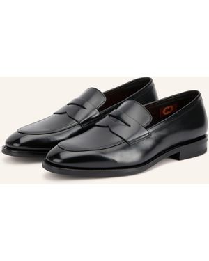 Santoni Penny-Loafer GREGOR - Schwarz
