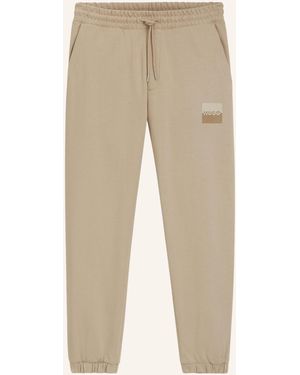 HUGO Casual Hose DUSPLITAN Relaxed Fit - Natur