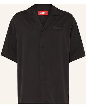 032c Resorthemd 111 Relaxed Fit - Schwarz