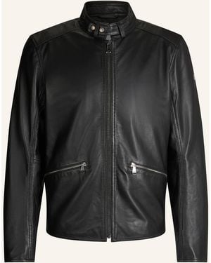 Joop! Lederjacke - Schwarz