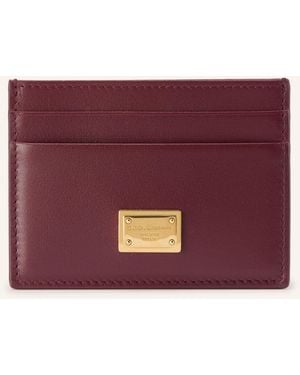 Dolce & Gabbana Kartenetui - Lila