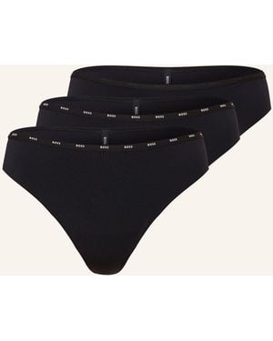 BOSS 3er-Pack Strings MICRO - Schwarz