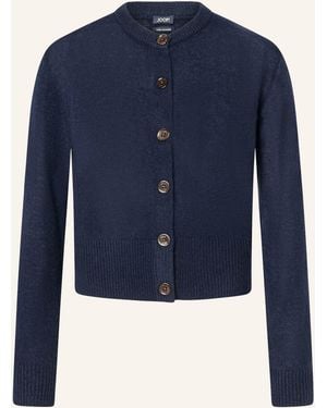 Joop! Strickjacke KARINA aus Cashmere - Blau