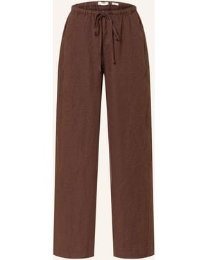 Yerse Leinen-Culotte RITA - Braun