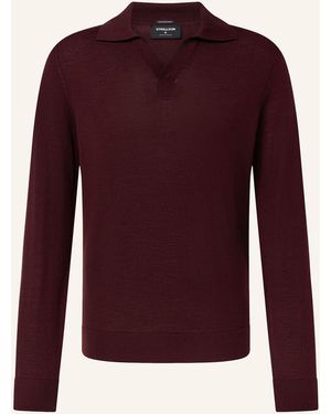 Strellson Strick-Poloshirt MAREK - Lila