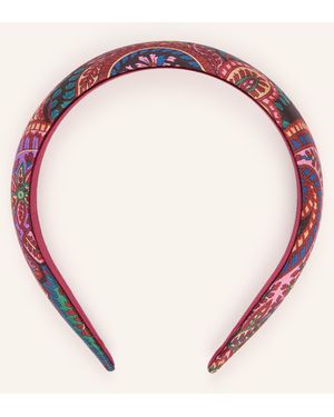 Etro Haarreif mit Seide - Pink