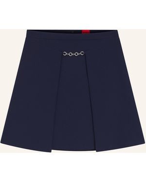 HUGO Skirt ROMILDA Regular Fit - Blau