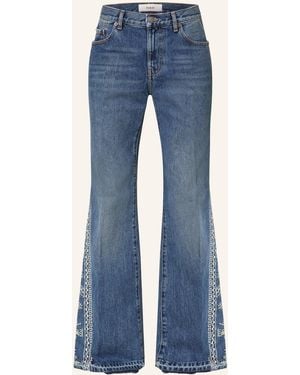 Ba&sh Wide Leg Jeans IVY - Blau
