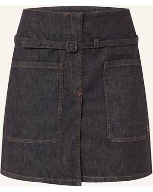 Courreges Jeansrock - Grau