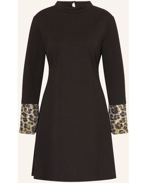 Ana Alcazar Cocktailkleid mit Pailletten - Schwarz