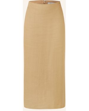Max Mara Leinenrock VERANDA - Natur
