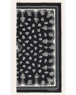 Givenchy Tuch mit Seide - Schwarz