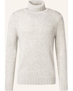 Windsor. Cashmere-Rollkragenpullover ECOSIO - Weiß