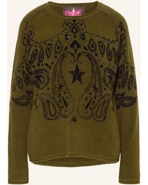 Grace Pullover mit Pailletten - Grün
