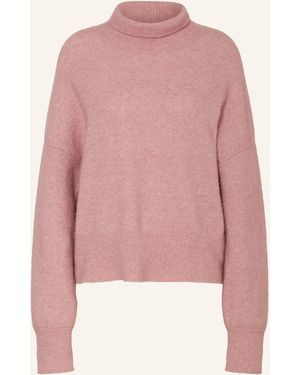Samsøe & Samsøe Rollkragenpullover NOLA mit Alpaka - Pink
