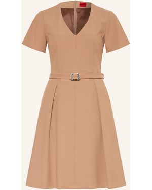 HUGO Kleid KEMILANA - Natur
