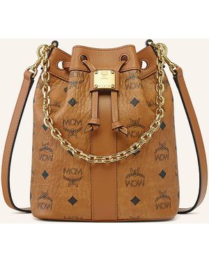 MCM Beuteltasche DESSAU VISETOS - Natur