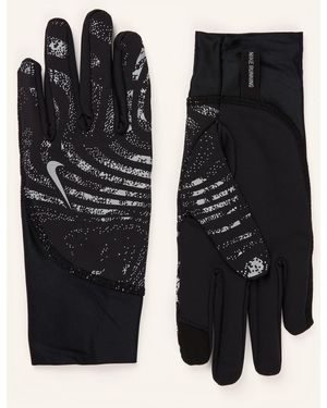 Nike Multisport-Handschuhe PACER MIDWEIGHT RG mit Touchscreen-Funktion - Schwarz