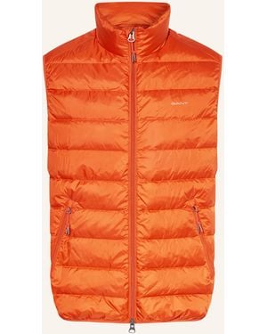 GANT Lightweight-Daunenweste - Orange