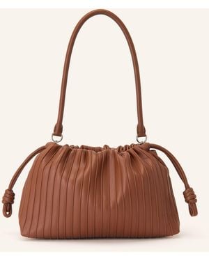 Loewe Schultertasche FLAMENCO MEDIUM - Braun