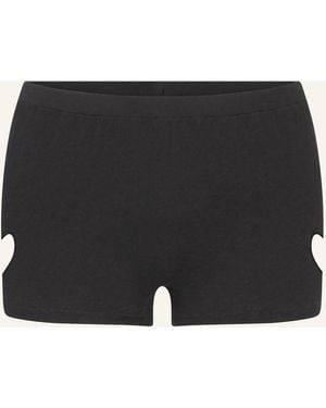 Skims Lounge-Shorts WORN IN JERSEY - Schwarz