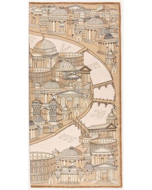 Inoui Edition Tuch ROMA mit Seide - Natur