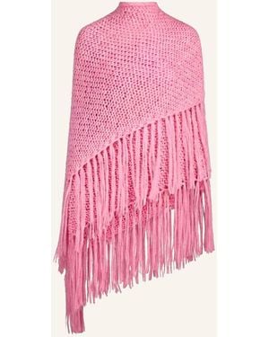 DOUIE Cape MIMI aus Cashmere - Pink