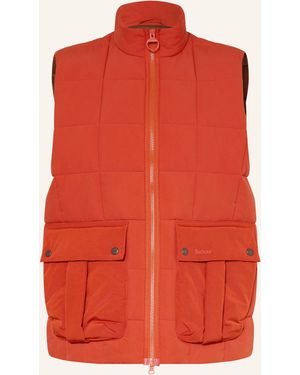 Barbour Steppweste AKELD - Rot