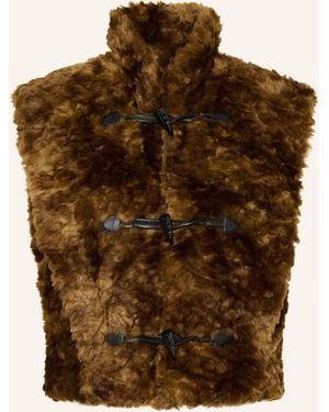 Isabel Marant Kunstfell-Weste JOCYA - Braun