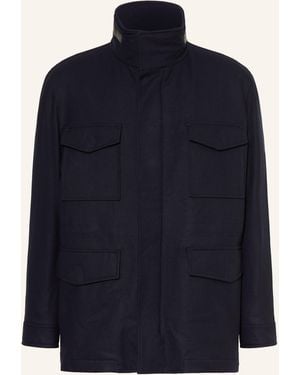 Brioni Fieldjacket mit Cashmere - Blau