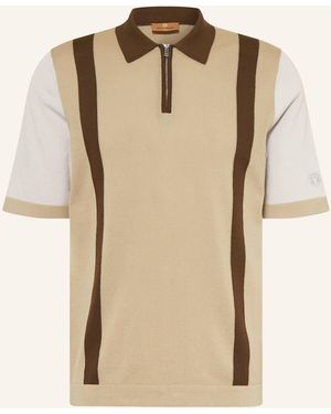 MOS MOSH Gallery Strick-Poloshirt MMGJUSTIN - Natur