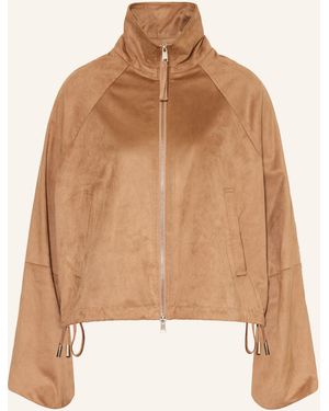 Beaumont Organic Blouson ERIS in Lederoptik - Natur