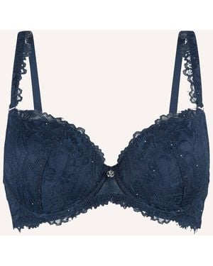 Lingadore BH Spitze T-shirt - Blau