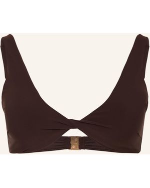 JETS Australia Triangel-Bikini-Top JETSET - Braun