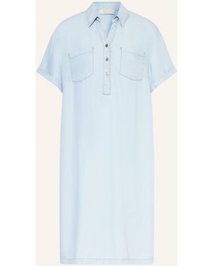 CATNOIR Kleid in Jeansoptik - Blau