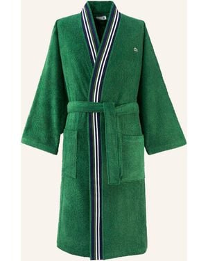 Lacoste Bademantel LCLUB - Grün