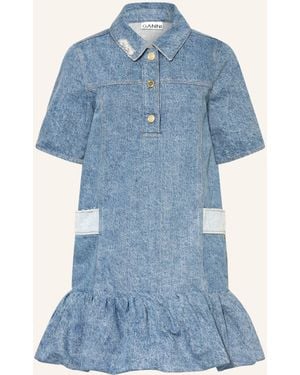 Ganni Jeanskleid - Blau