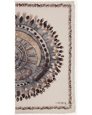 Hemisphere Tuch mit Cashmere - Natur