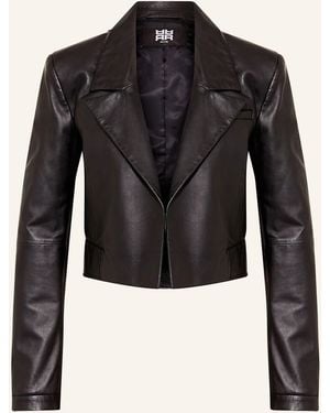 Riani Lederjacke - Schwarz