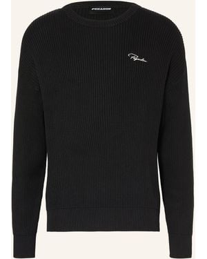 PEGADOR Oversized-Pullover SIGNAR - Schwarz