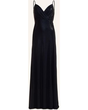 Unique Kleid METAL MIRACLE DRESS - Schwarz