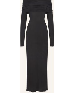 Skims Lounge-Kleid SHEER MODAL - Schwarz
