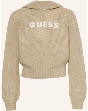 Guess Strick-Hoodie - Natur