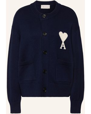Ami Paris Strickjacke - Blau