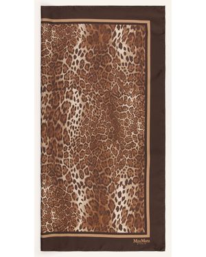 Max Mara Seidentuch AQUILA - Braun
